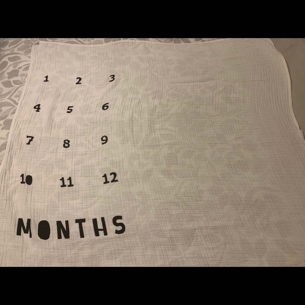 Baby Growth Picture Blanket